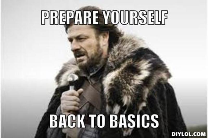 back to basics