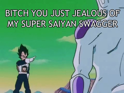 jealousy super saiyan