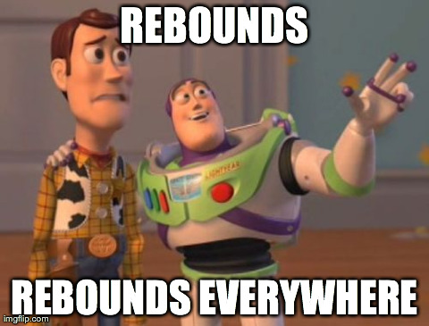 rebounds everywhere