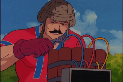 blue wire