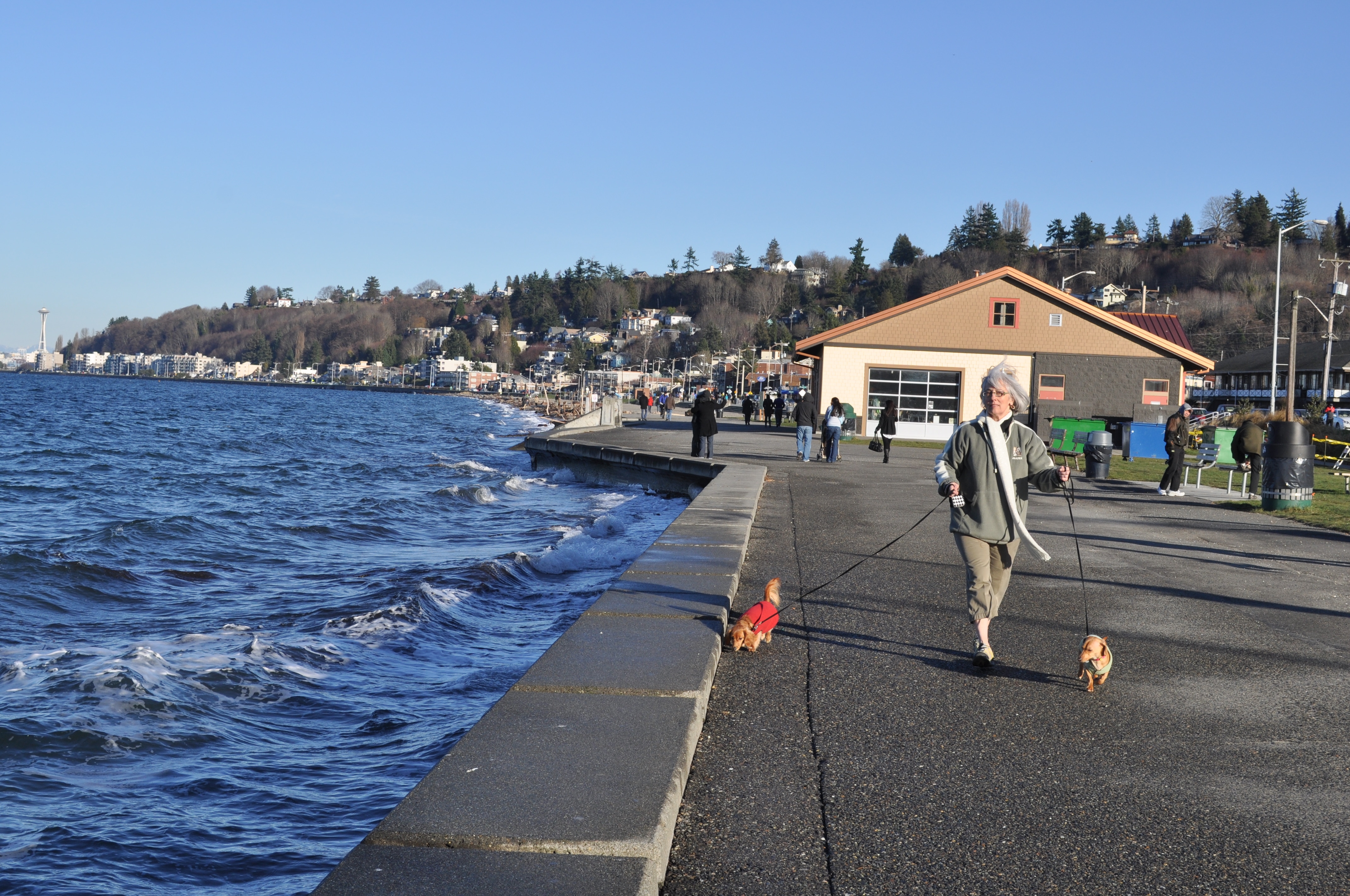 high tide