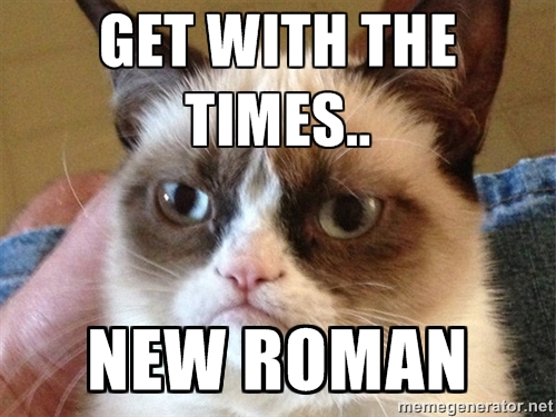new roman