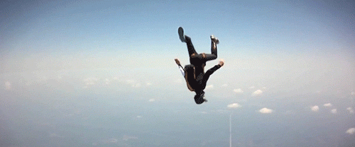 skydiving
