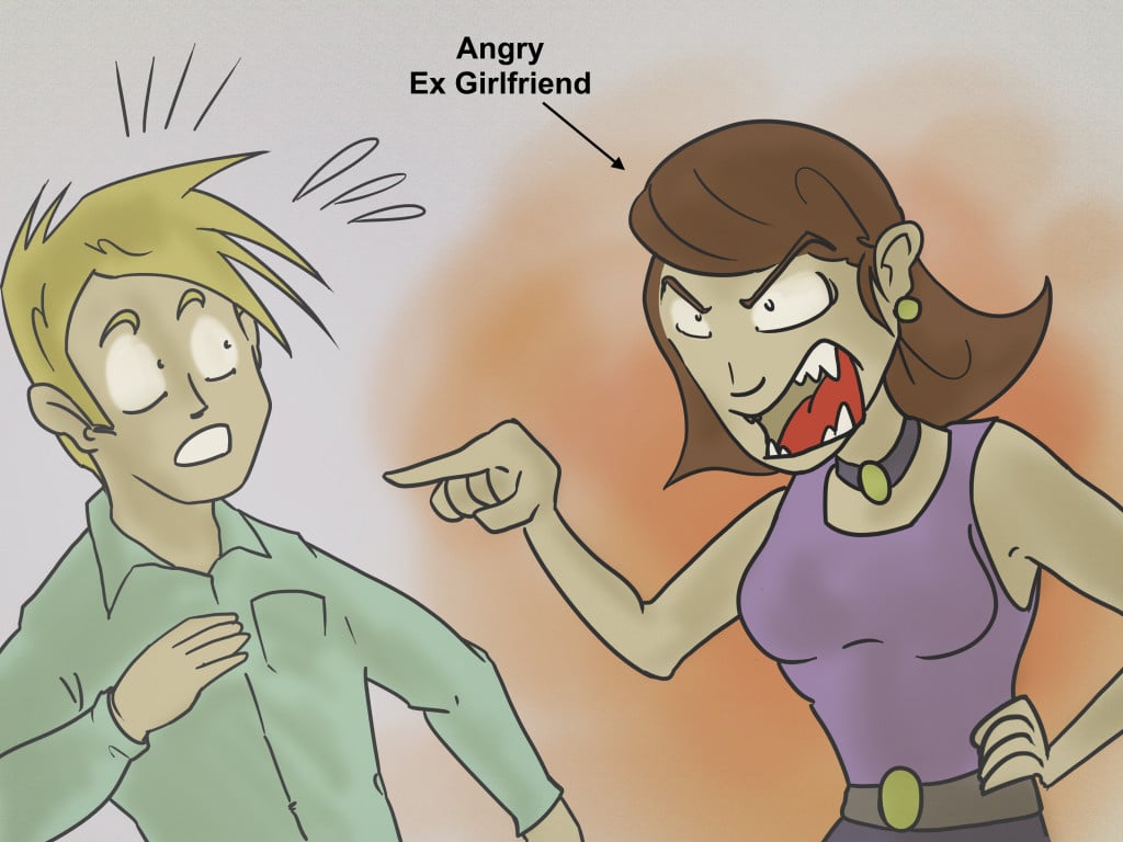 angry girlfriend
