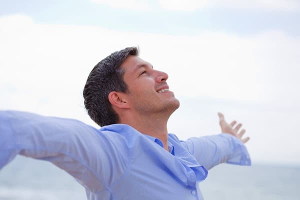 happy man