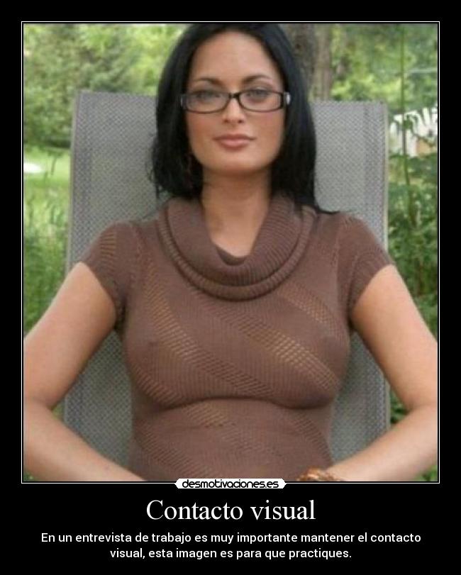 eye contact