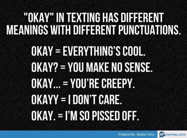okay