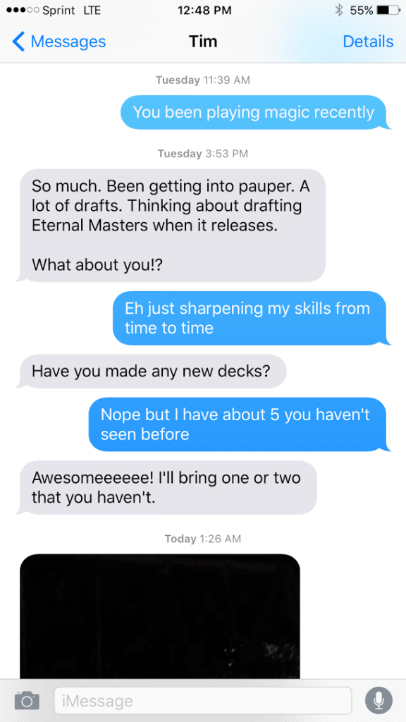 reaching out to bro