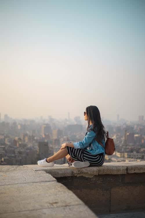 aloof girl